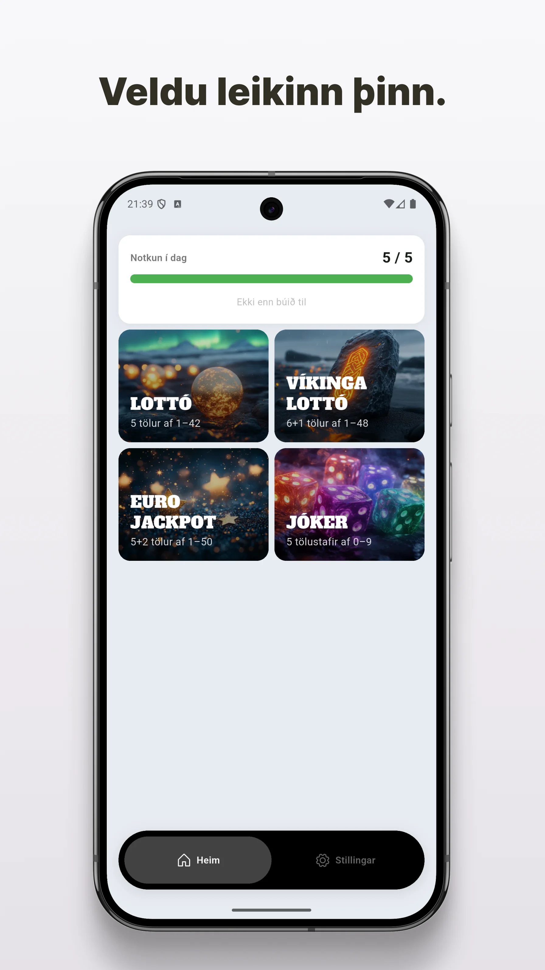 LundiLottó screenshot 2